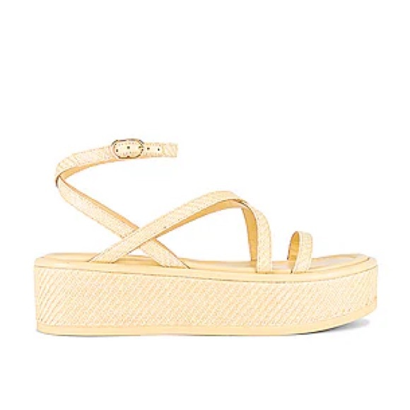 Stuart Weitzman Summerlift Platform Sandal 9.5 NWOB - Picture 2 of 5